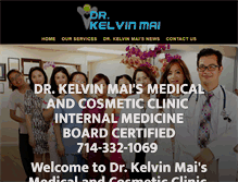 Tablet Screenshot of drkelvinmai.com